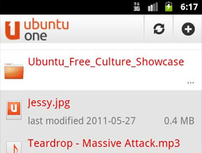 Приложение за Android за съхраняване на данни в облака