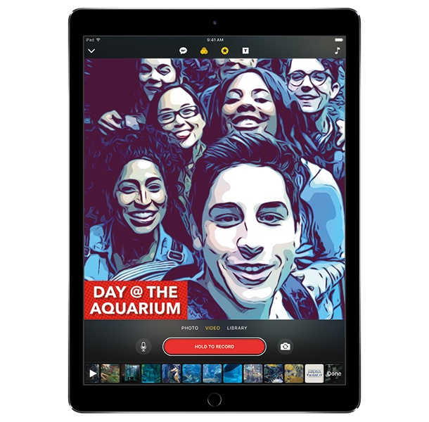 Приложението Apple Clips служи за създаване на видео за социални мрежи