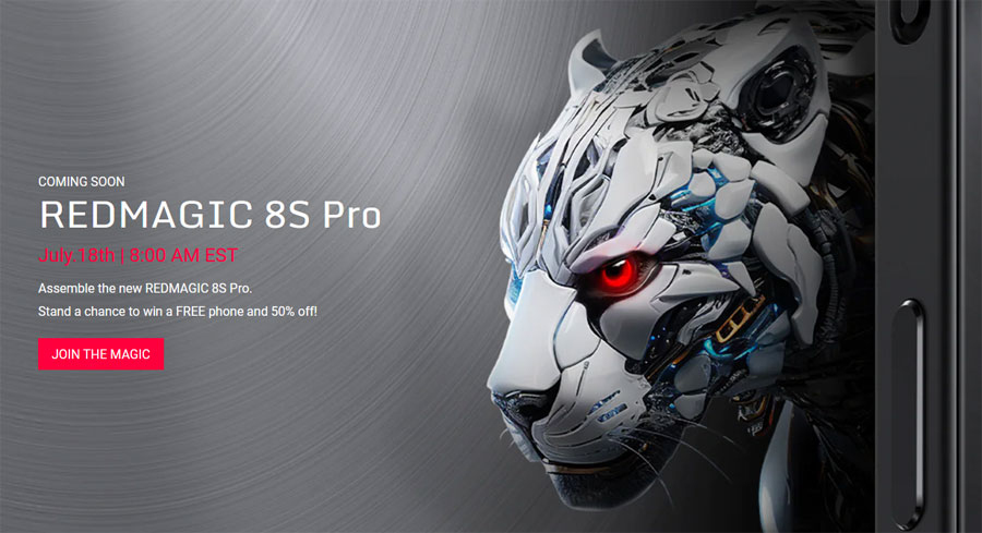 Глобалната премиера на Nubia Red Magic 8S Pro е следващата седмица