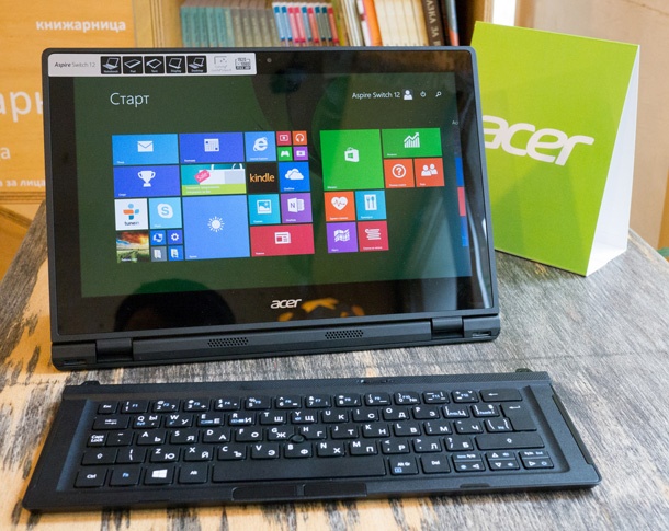 5 устройства в едно – различните лица на Acer Switch 12