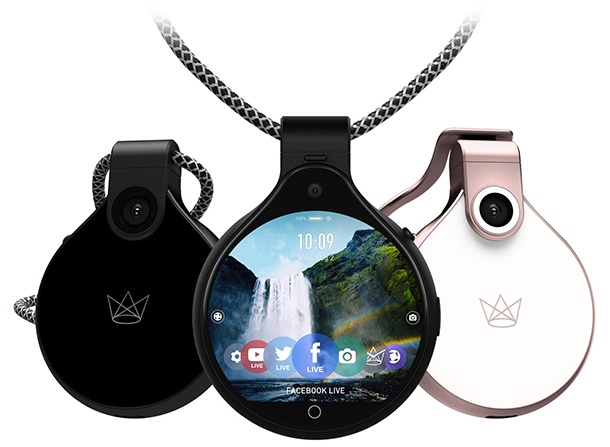 FrontRow е носима камера, която предава видео в реално време