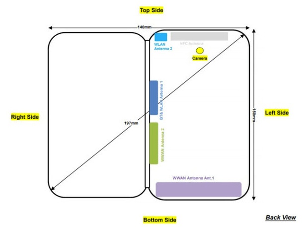 Сгъваемият ZTE Axon M се появи на сайта на FCC