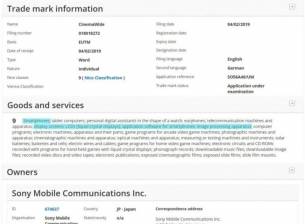 Sony патентова CinemaWide дисплей за Xperia XZ4