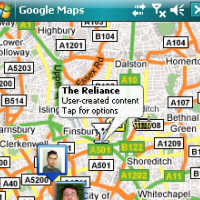 Нова мобилна версия на Google Maps