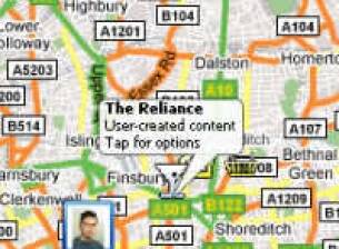 Нова мобилна версия на Google Maps