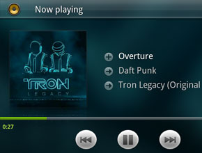 Мултимедийният плеър на Android Honeycomb се появи онлайн