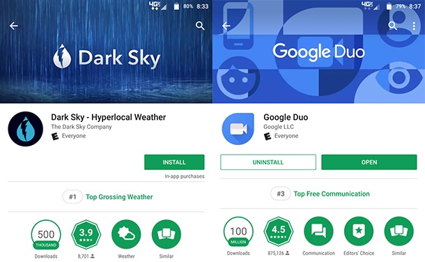 Google ще откроява популярните приложения в Play Store