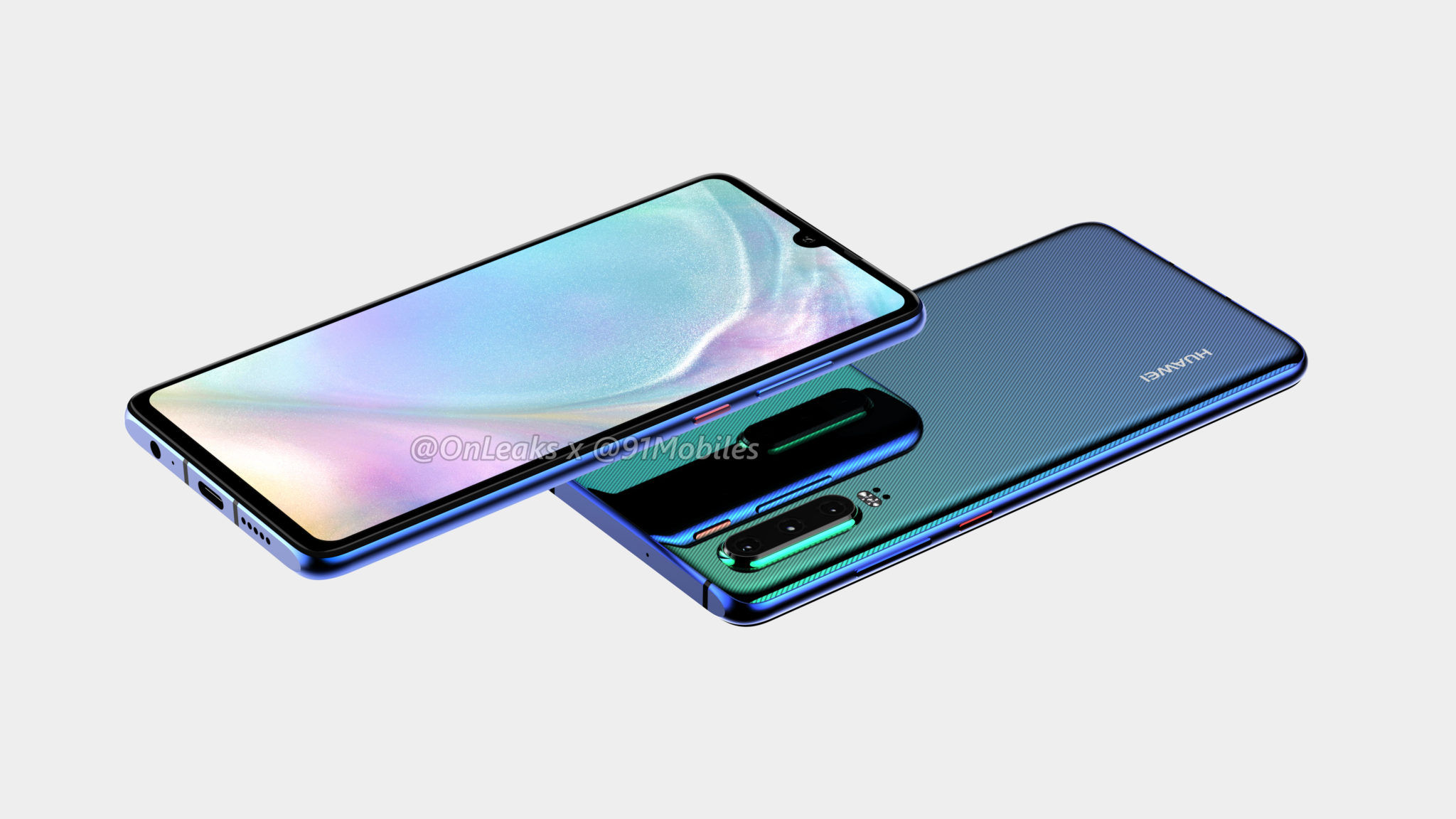 Huawei P30 може да изглежда така