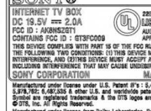 Google TV устройство от Sony се появи в сайта на FCC