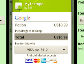 Опцията за закупуване на съдържание през приложения за Android идва другата седмица