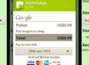 Опцията за закупуване на съдържание през приложения за Android идва другата седмица