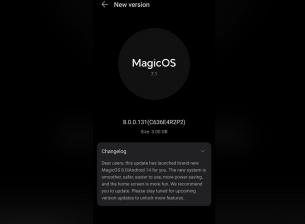 Honor започна разпространението на MagicOS 8.0