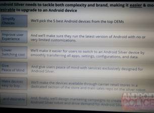 Google замразява програмата Android Silver