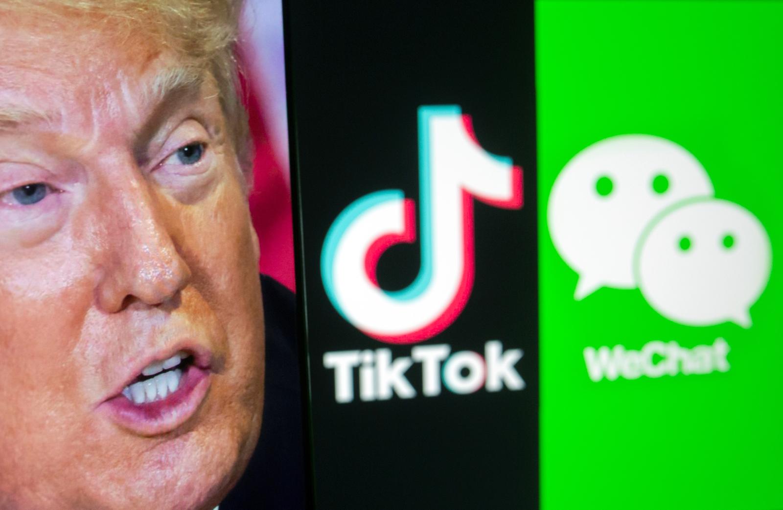 Тръмп забранява изтеглянето на TikTok и WeChat в САЩ от неделя