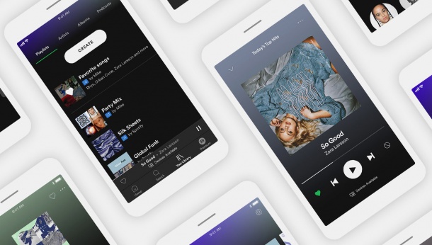 Безплатната музикална услуга на Spotify вече предлага повече