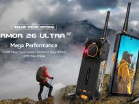 Ulefone Armor 26 Ultra Walkie-Talkie изпъква с отличителна черта и е наличен при нас