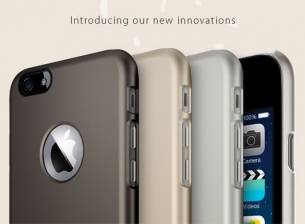 Снимки на калъфи за iPhone 6 с макети на телефона