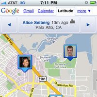 Google Latitude вече и за iPhone