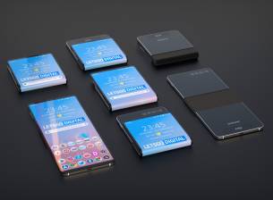 Samsung патентова нов дизайн за сгъваем смартфон