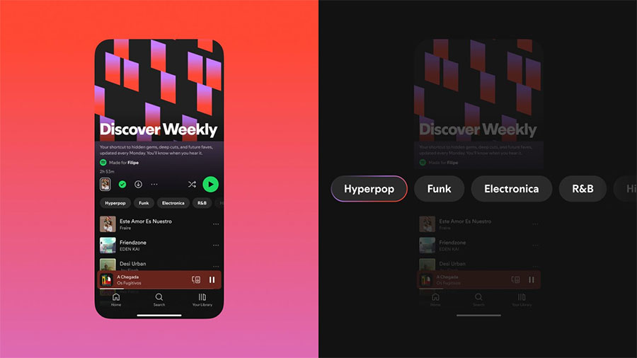 Spotify добавя персонализиране на плейлистата Discover Weekly 