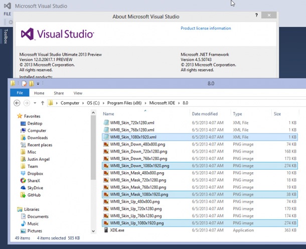 Visual Studio 2013 потвърди поддръжката за 1080p екрани в Windows Phone