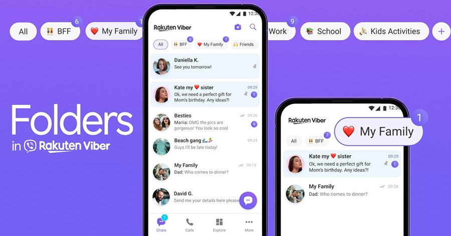 Viber добавя полезна функция за организиране на чатовете