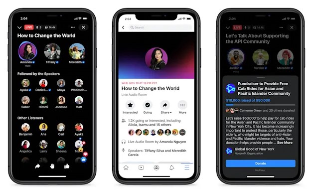 Facebook пуска своята алтернатива на Clubhouse