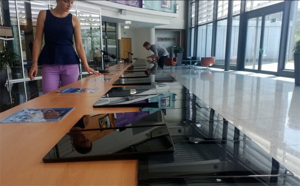 Microsoft направи най-голямото дигитално пиано от таблети Surface RT