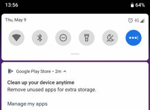 Play Store вече предлага изтриването на ненужни приложения