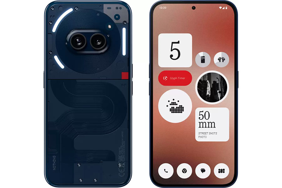 Nothing Phone (2a) получи версия в синьо