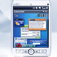 Access пуска widgets за Windows Mobile