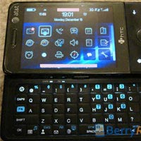 HTC Touch Pro с BlackBerry OS