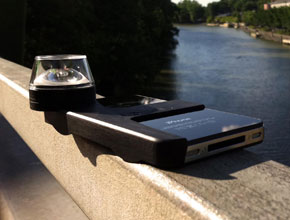 Панорамен обектив за камерата на iPhone