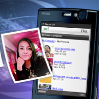 Стартира Files on Ovi на Nokia