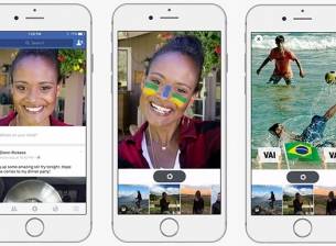 Facebook започна да тества нови филтри в реално време в камерата