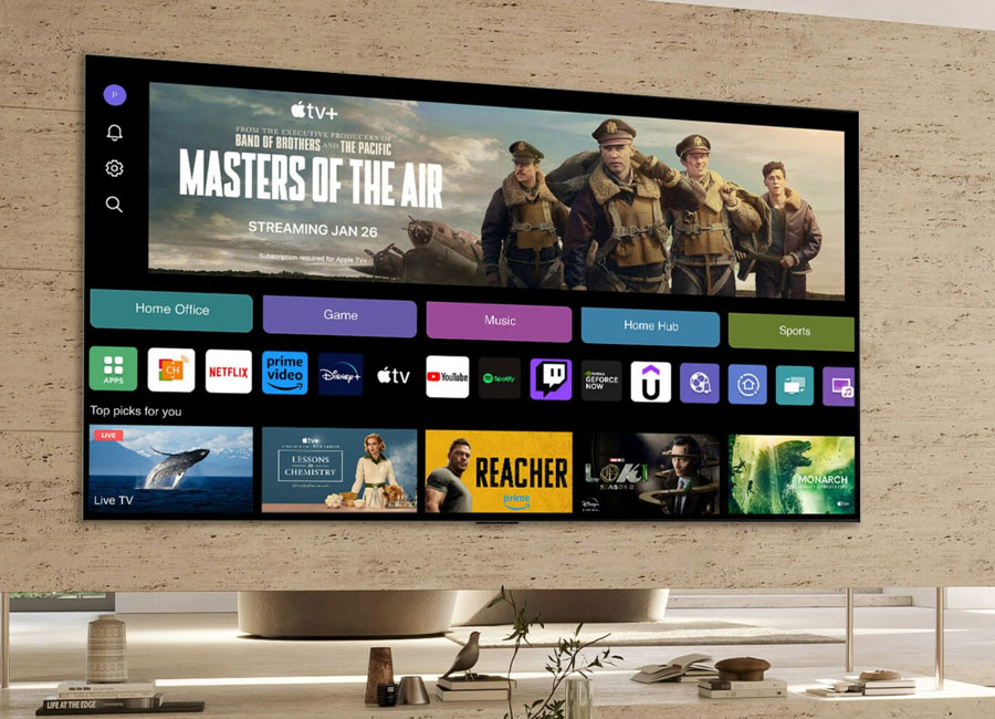OLED телевизорите на LG от 2023 вече получават webOS 24 с Chromecast 