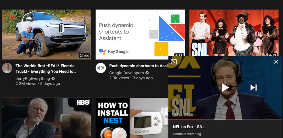 Вече има директна опция да продължите да гледате видео от YouTube от телефона на браузера