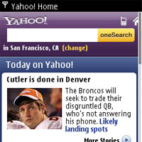 Стартира обновеният Yahoo Mobile