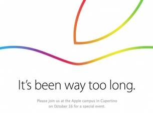 Apple изпрати покани за събитие на 16 октомври