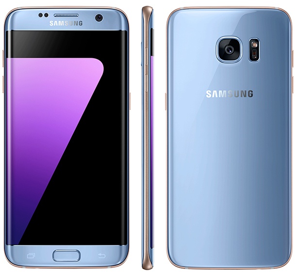 Samsung Galaxy S7 edge вече е наличен и в синьо, но на определени пазари
