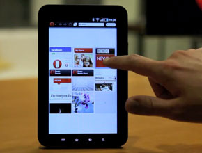 Opera пуска браузър за таблети