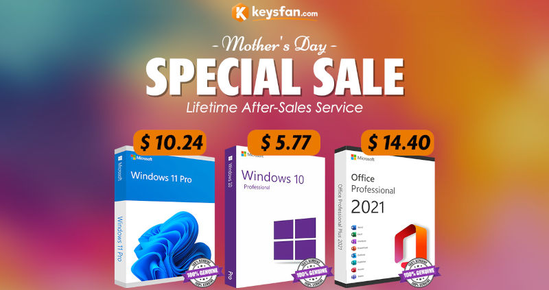 Разпродажба на софтуер от Keysfan: Microsoft Office 2021 започва от 14.40$, Windows - от 5.77$