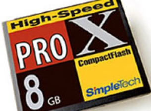 CompactFlash с обем осем гигабайта