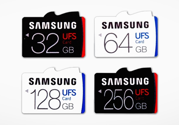 Samsung представи първите в света UFS карти памет
