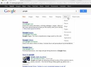 Google тества нов екран за резултатите от търсенето