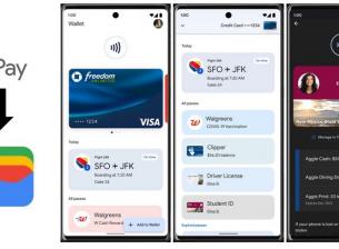Google започна да обновява Google Pay до Wallet 