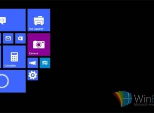 Появиха се снимки от версията на Windows 10 за малки таблети