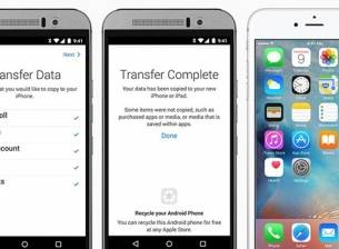 Приложение на Apple помага в прехода от Android към iOS