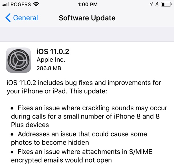 Ъпдейт на iOS 11 отстранява шумовете при разговор