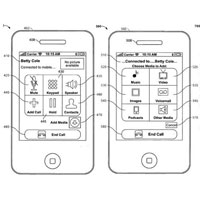 Apple патентова система за споделяне на мултимедия чрез телефонен разговор